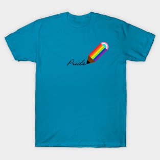 Pride Pencil Writing T-Shirt